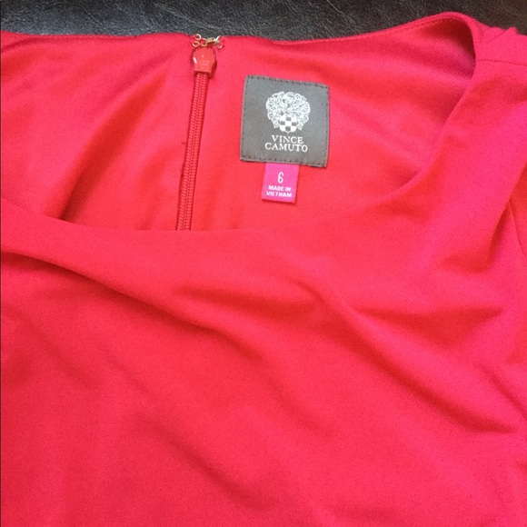 Vince Camuto Fuchsia Cocktail Dress Size 6 - Picture 3 of 3